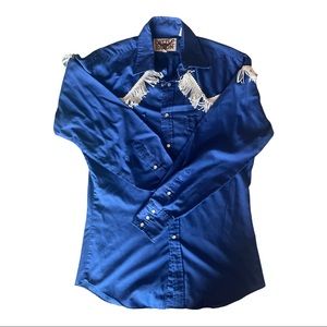 Vintage Cattle Baron Western Shirt